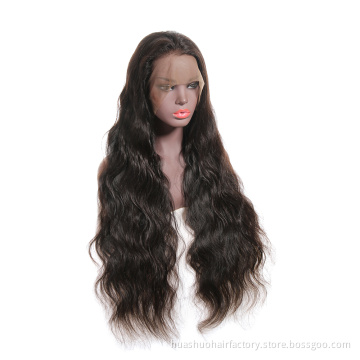 Best Quality Factory Direct Wholesale  Cuticle Aligned Unprocessed Natural Virgin Hair Body Wave 360 Lace Wigs